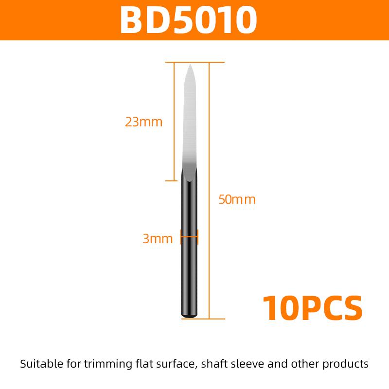 Edge Cutter Deburring Tool with Cutter Handle Burr Trimming Knife For Copper Aluminum Steel Plastic Wood Rubber BS1010 BS1018