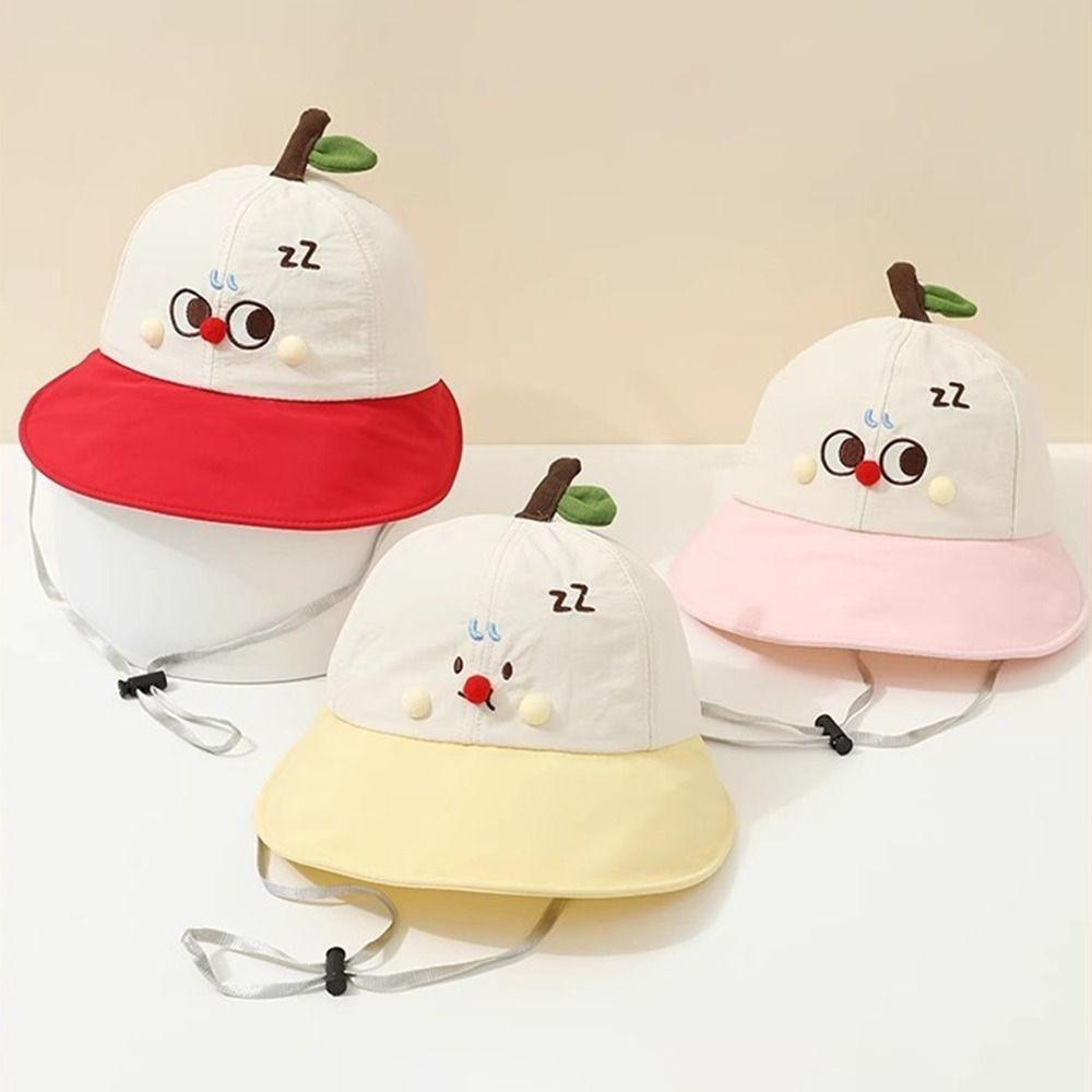 Wide Brim Baby Hat Adjustable Duck Tongue Cap New Sun Hat Outdoor