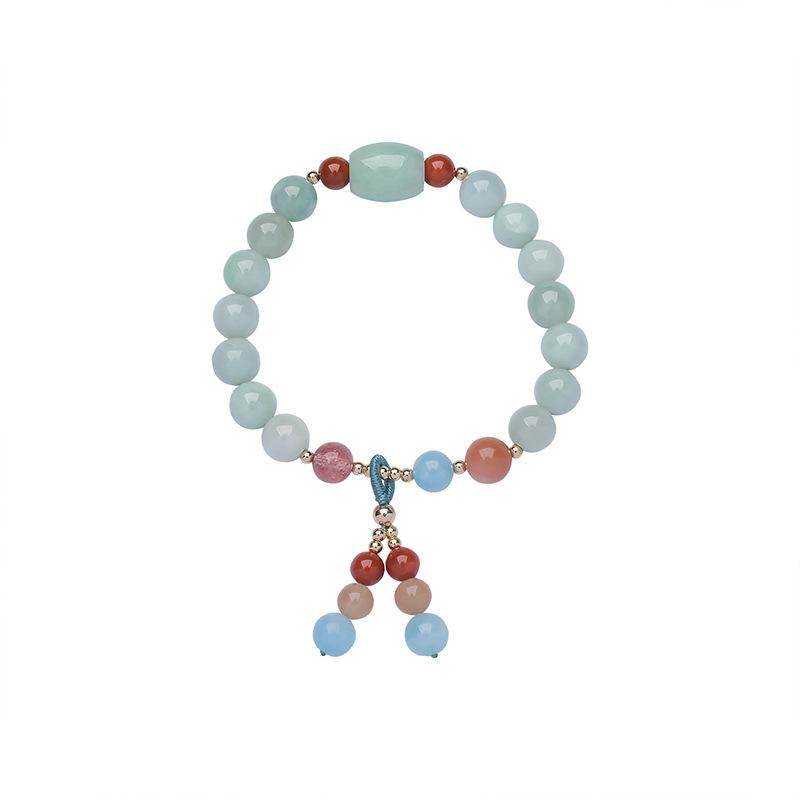 Natural Crystal Bracelet Diy Handmade Hetian Jade Bracelet Accessories Nanhong Jewelry Accessories