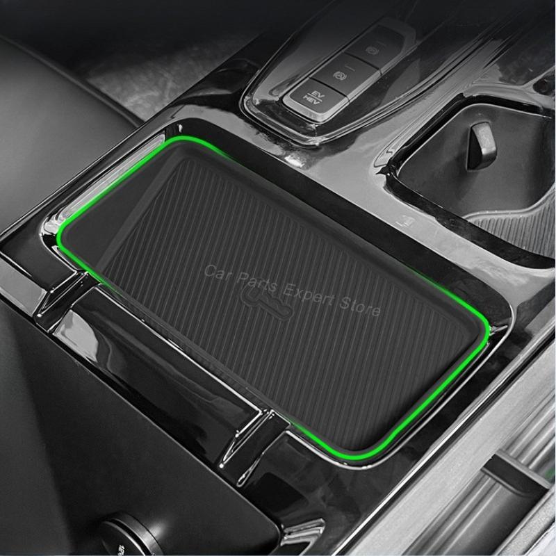For Wuling Starlight  2024 Center Console Wireless Charging Mat Silicone Anti-Slip Car Interior Protector Pad Accessories
