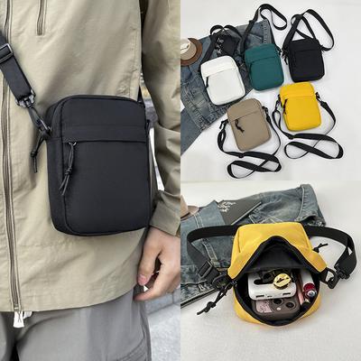 Damen Umhängetasche Trend Oxford Schulterhandtasche Koreanisch Einfarbig Studenten Handy Tasche Einfache Shopper Taschen Geldbörse