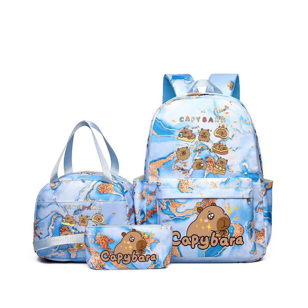 Kapibara girl cute cute schoolbag primary school students 3rd grade light backpack