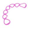 Fitness Elastic Pull Rope Home Gym Multifunctional Yoga Shaping Workout 7 Hole Resistance Band (Purple)