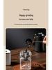 Electric Coffee Bean Grinder - Portable Hand-Crank Coffee Maker, Small Automatic & Household Use