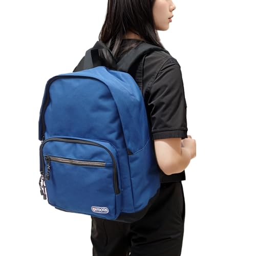 Outdoor Products Backpack with A4 Storage, Multiple Pockets, Large Capacity, Back Pad, Luminous Design, and Metal-Look Zipper