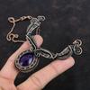Star Amethyst Necklace Copper Wire Wrapped Necklace Real Gemstone Necklace Star Amethyst Jewelry Handmade Necklace Copper Jewelry For Gifts