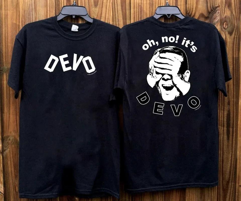1982 DEVO Oh No Its Devo Album Promo T-Shirt, Devo New Wave Band T-Shirt S