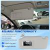 Compatible For Mazda CX-5 2017-2021 CX-8 2019 Car Interior Sun Visor With Mirror Sun Shade Left Driver Side Gray KD5H-69-320A