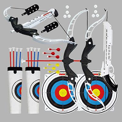 Medalha de Ouro Tiro com Arco e Besta de Segurança 1. Brinquedo coreano Deluxe Double Set