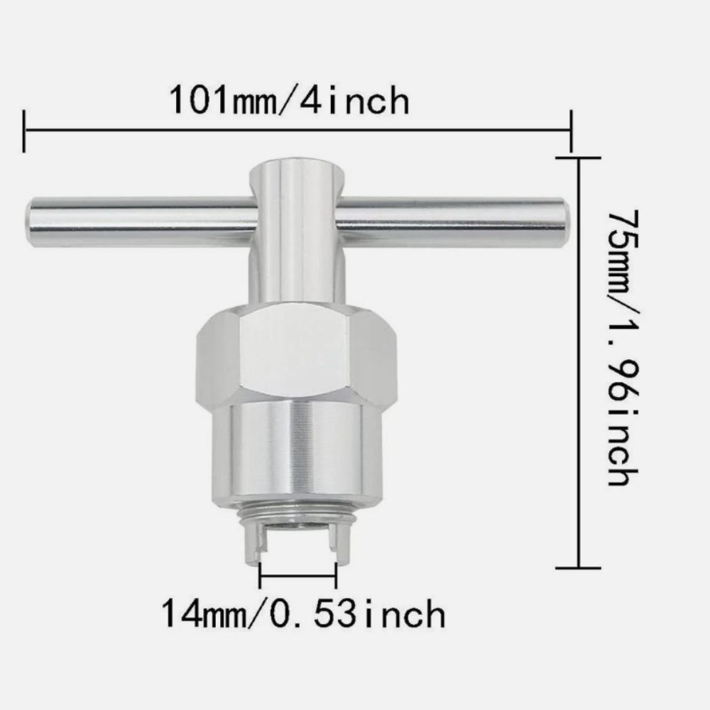 Professional Faucet Cartridge Puller Single Handle Bathroom Faucet Wrench  Hand Tool