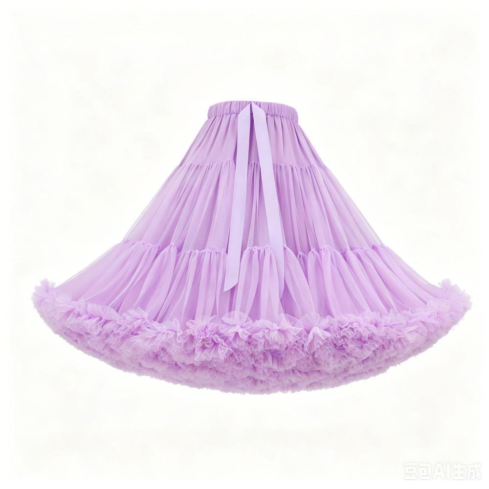 Super Puffy Petticoat Boneless Design Knee Length Petticoat Boneless Underskirt Rockabilly Styling