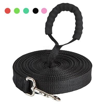 Haustier-Hundeleine aus Nylon mit Schaumstoffgriff, Outdoor-Sport-Hundetrainingsleinen, 1,8 m, 3 m, 6 m, 10 m, 15 m, 20 m, 30 m, 50 m