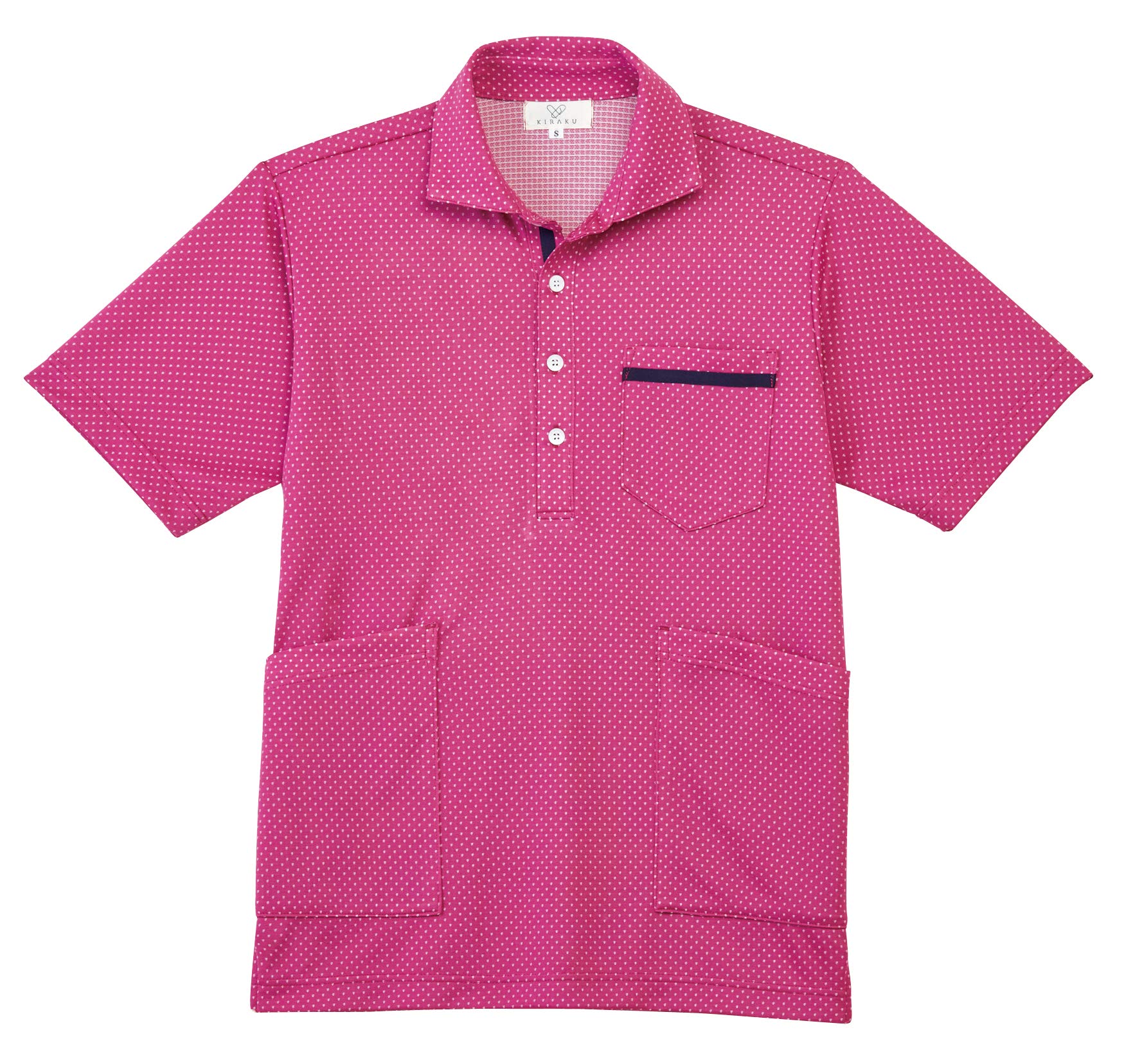 

KIRAKU Knit Shirt 3L Dragonfly CR175-16 (Lavender Pink)