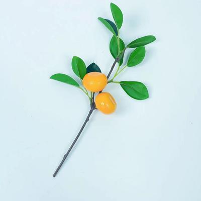 25CM Simulation Fruit Tree Branches and Leaves Hotel Greenery Living Room Model Room Ornaments