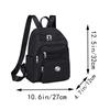 Neutral Men's and Women's Nylon Double-Shoulder Bag Suitable for Business Trips Multiple Colors Available.