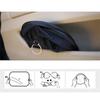 Portable Car Sunshades Universal UV Protect Sun Shade Foldable Auto Side Window Rear Windscreen Mesh Sunshade Cover Car Curtain