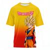 Summer Dragon Ball T Shirt Kids Tops Tee Anime Figures Son Goku Super Saiyan T-shirt Boys T-shirts Children Clothes Short Sleeve
