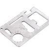 1PC 11 In 1 Outdor Multifunction Pocket Tools Camping Hiking  EDC Survival Tool Stainless Steel Knife Opener Hiking Accessories