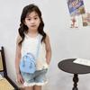 Trendy Korean Style Childrens Shoulder Bag In Breathable Pu Material For Kids