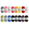 Filato per Lavoro a Maglia a Mano Filato di Cotone al Latte Filato Colorato per Uncinetto Filato Morbido Multicolore per Sciarpe Scialli Coperte Cappello