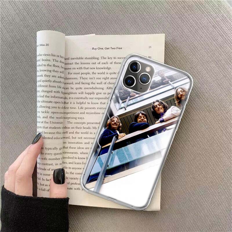 Pretty S-Beatles-B Phone Case For Apple Iphone 12 13 Mini 14 15 Pro 17 Pro Max Air 11 16E 16 Plus Shell Cover Clear TP