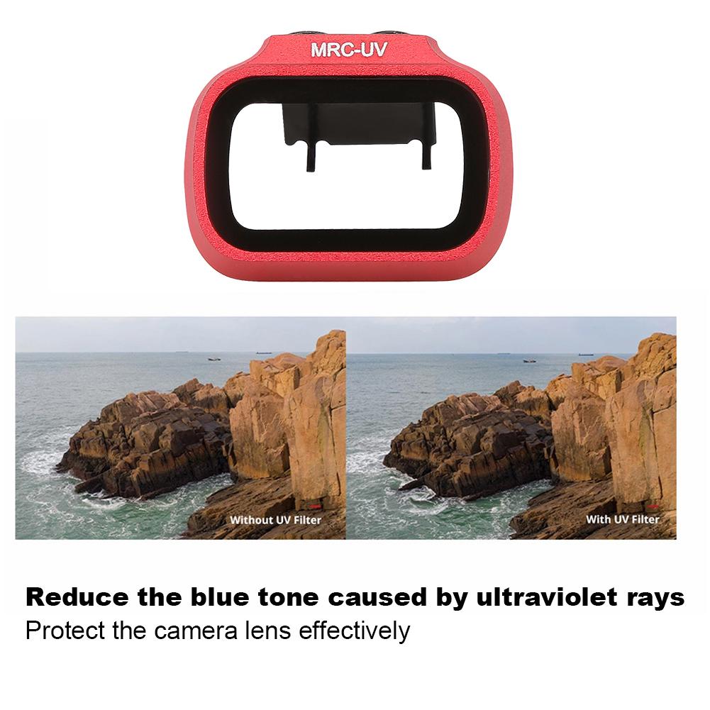 Professional Drone UV Camera Lens Filter Accessories Fits for DJI Mavic MiniRed