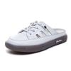 Half slippers women 2025 heelless lazy little white shoes Internet celebrities casual wear fashion bag head sandals women comfortable