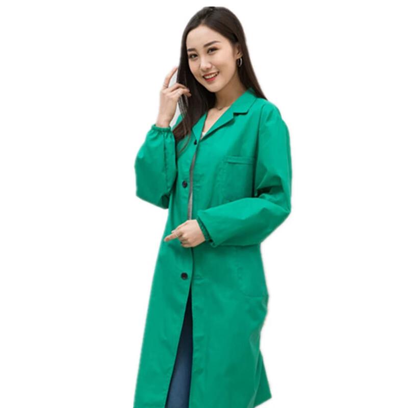 ChiHanLan Thick Long-Sleeve Work Lab Coat
