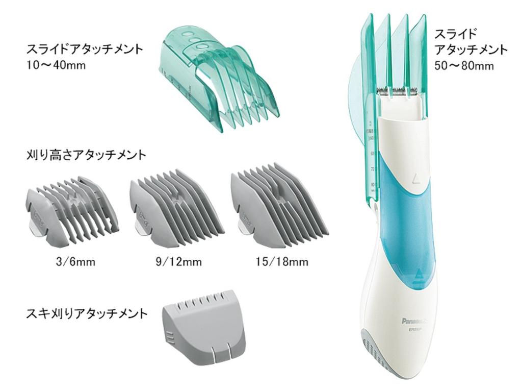 Panasonic Hair Green Clipper, ER511P-G
