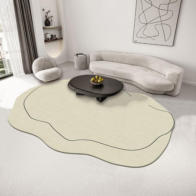 Wabi Sand Wind Living Room Carpet Sofa Coffee Table NonSlip Blanket Bedroom Bedside Full Of Crystal Velvet Carpet
