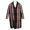 Jil Sander Excellent Condition 21AW JSMT120309 Checkered Chesterfield Coat Coat 46 Black X orangeUsed