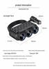 Seven-Color Car Charger: 3-Port QC3.0, USB, PD Fast Charger - 12V/24V Universal