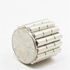 Magnes neodymowy żelazowo-borowy 5x20mm niklowany cylindryczny - magnes okrągły o wysokiej wytrzymałości