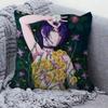 C-Chainsaw Man Reze Personalized Pillow Dust Cover Bedroom Kids Party Decoration Pillowcase Birthday Children Gift