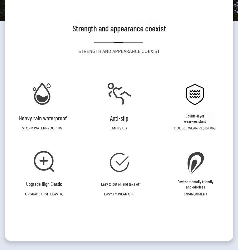 Unisex Waterproof Non-Slip Silicone Rain Boots - Durable, Thickened, and Wear-Resistant for Rainy Days