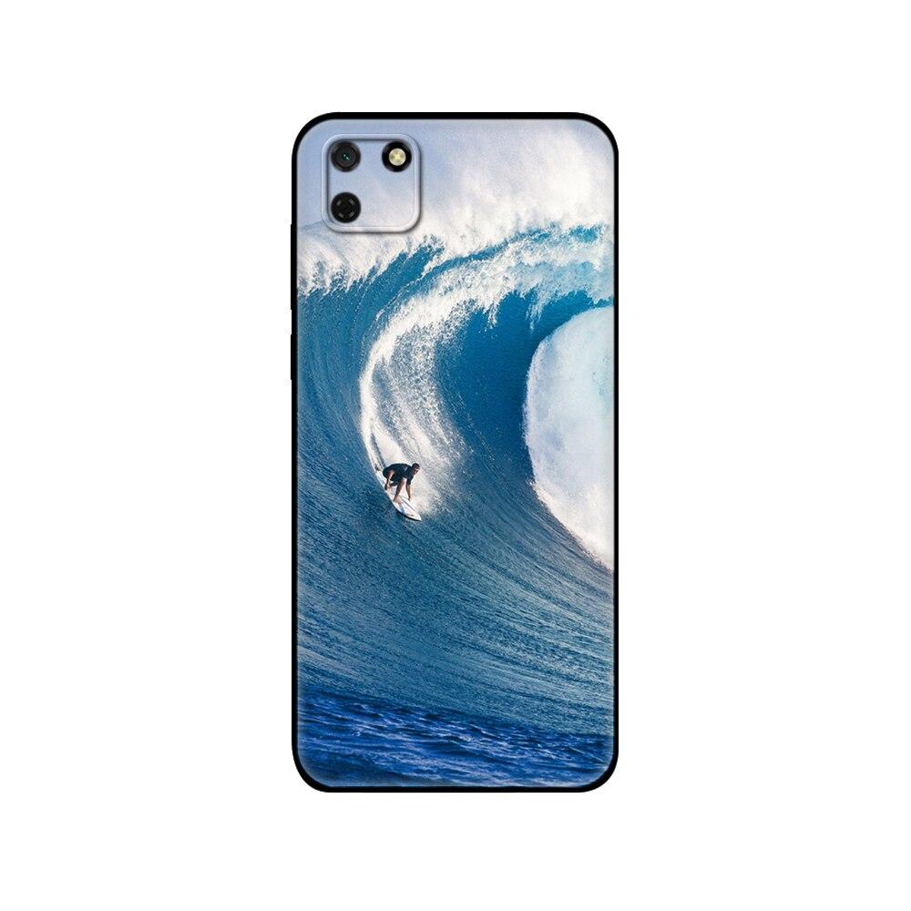 For HONOR 9S Case 5.45" Soft Silicon Tpu Phone Cover On Huawei Honor 9S 9 S DUA-LX9 Back Funda Black Tpu Case