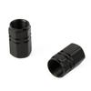4pcs Tire Valve Black Aluminum Rims Stem Tyre Cover
