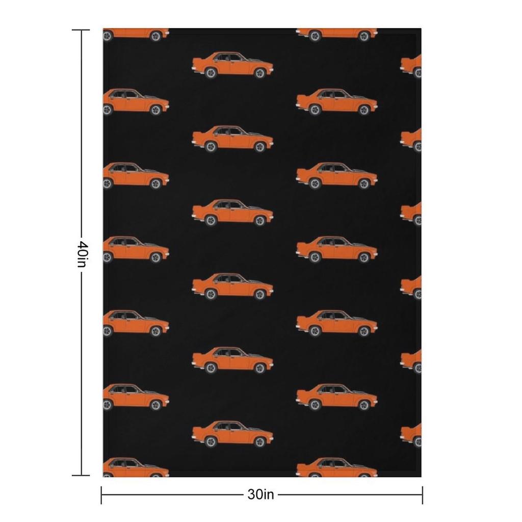 LH Holden Torana SLR/5000 1974 Saffron Orange on Black Throw Blanket christmas decoration Hairy manga Soft Blankets