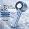 TINSOL Ice-Cooling High-Speed Handheld Fan Portable Mini Fan, Suitable for Travel, Camping, and Outdoors