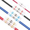 Waterproof Heat Shrink Solder Ring Terminal Connectors - White, Red, Blue, Yellow