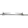 Stainless Steel Rotisserie Forks Grill Fork Air Fryer Accessories Rotating Baking Roast Chicken Fork for Kitchen