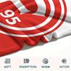 Fortuna Düsseldorf Logo Flanelldecke, Hohe Qualität, Bequem für alle Jahreszeiten, Heimdekoration, Wärme und Komfort