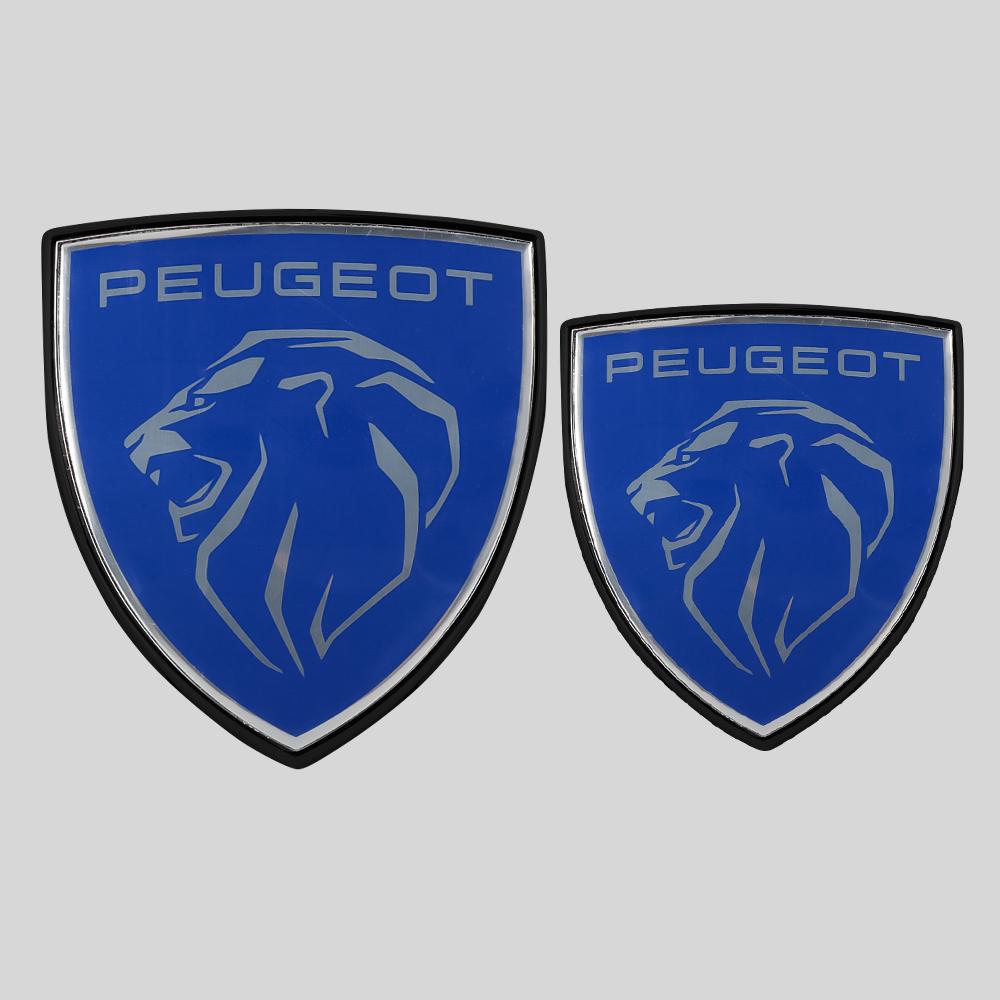 2026 Het Bilklistermärke Bil Original Främre Motorhuvs Emblem Dekal Tillbehör För Peugeot 308 408 508 RCZ  205 208 3008 2008 108 206 207