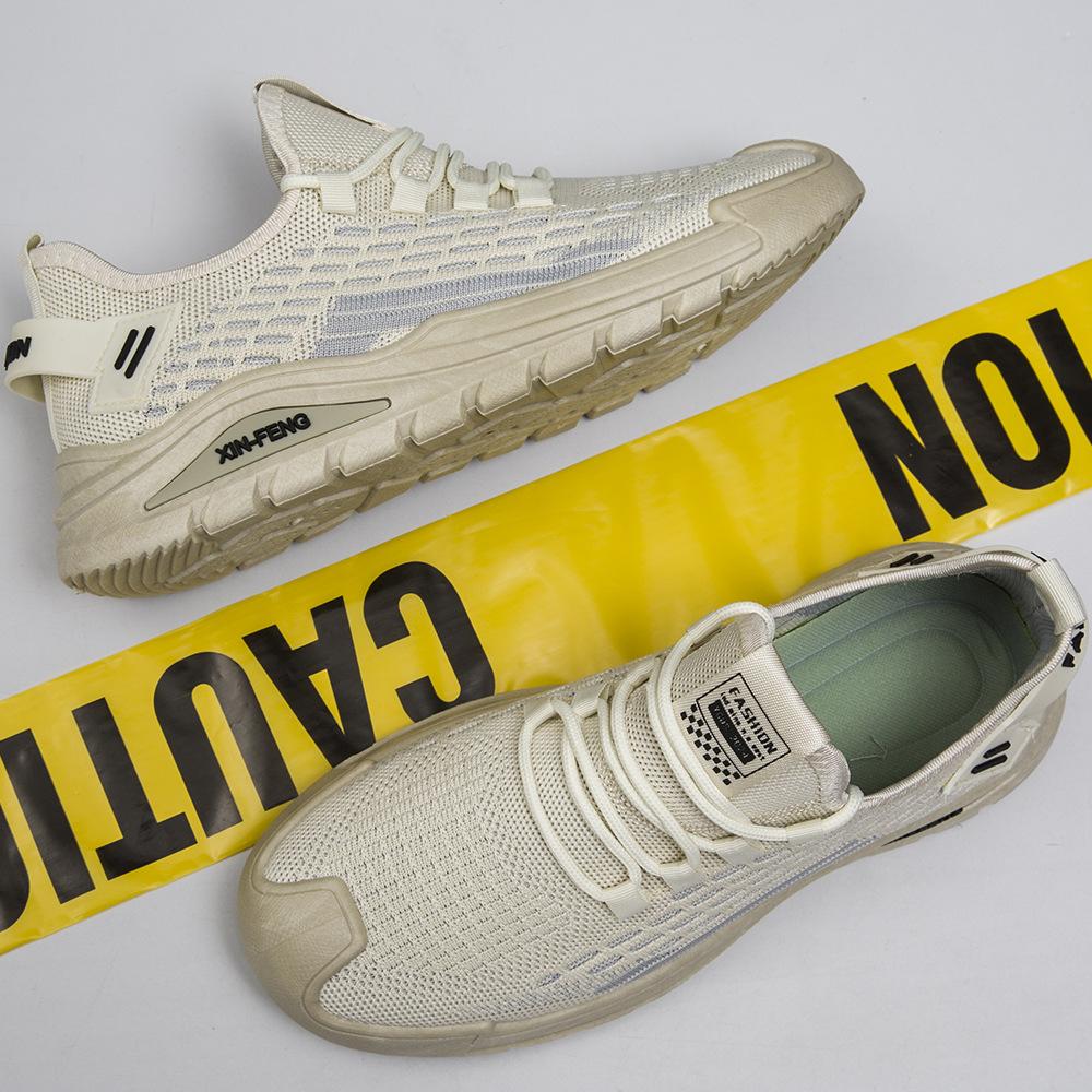 Męskie buty letnie siateczkowe buty sportowe nowe oddychające nieśmierdzące stopy buty do biegania robocze casualowe buty outdoorowe