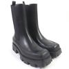 Pristine PRADA Boots Monolith Chelsea Shoes with Thick Soles Leather Mens 10 2UG007 Used