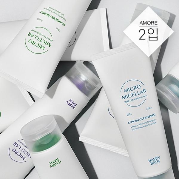 [AP] HAPPY BATH Micro Micellar Cleansing Foam 150g x 2 _14076161_588827