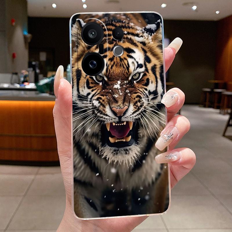 

Эстетичный чехол для телефона с полевыми цветами для Vivo X200 FE/S30 Pro mini, прозрачный мягкий чехол из ТПУ, защита от царапин, чехол для пары vivo S30 Pro mini