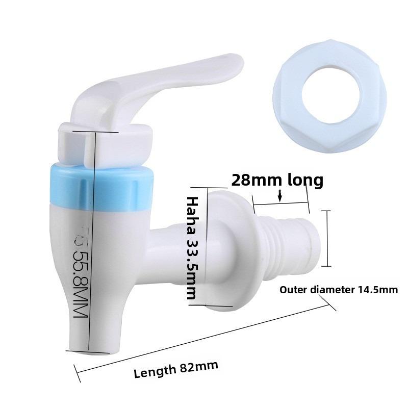 

1PC Universal Plastic Water Dispenser Faucet Tap Replacement for Home Drinking Fountains синий