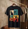 Vintage Drummer Drumsticks Rock Music Graphic T-Shirt Size S To 5XL