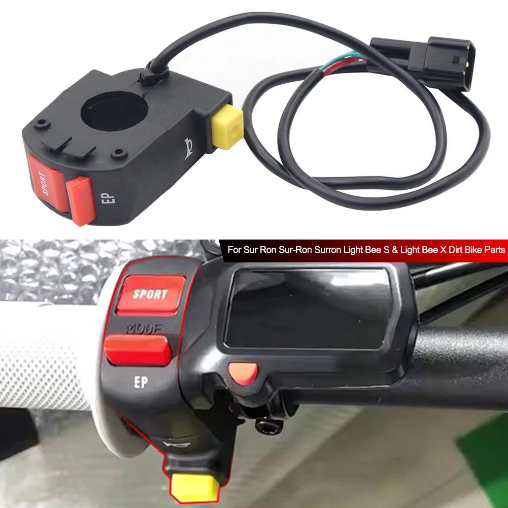Motorrad Scheinwerferschalter Hupe SPORT/EP Bedienschalter für Sur Ron Sur-Ron Surron Light Bee S & Light Bee X Dirt Bike Teile